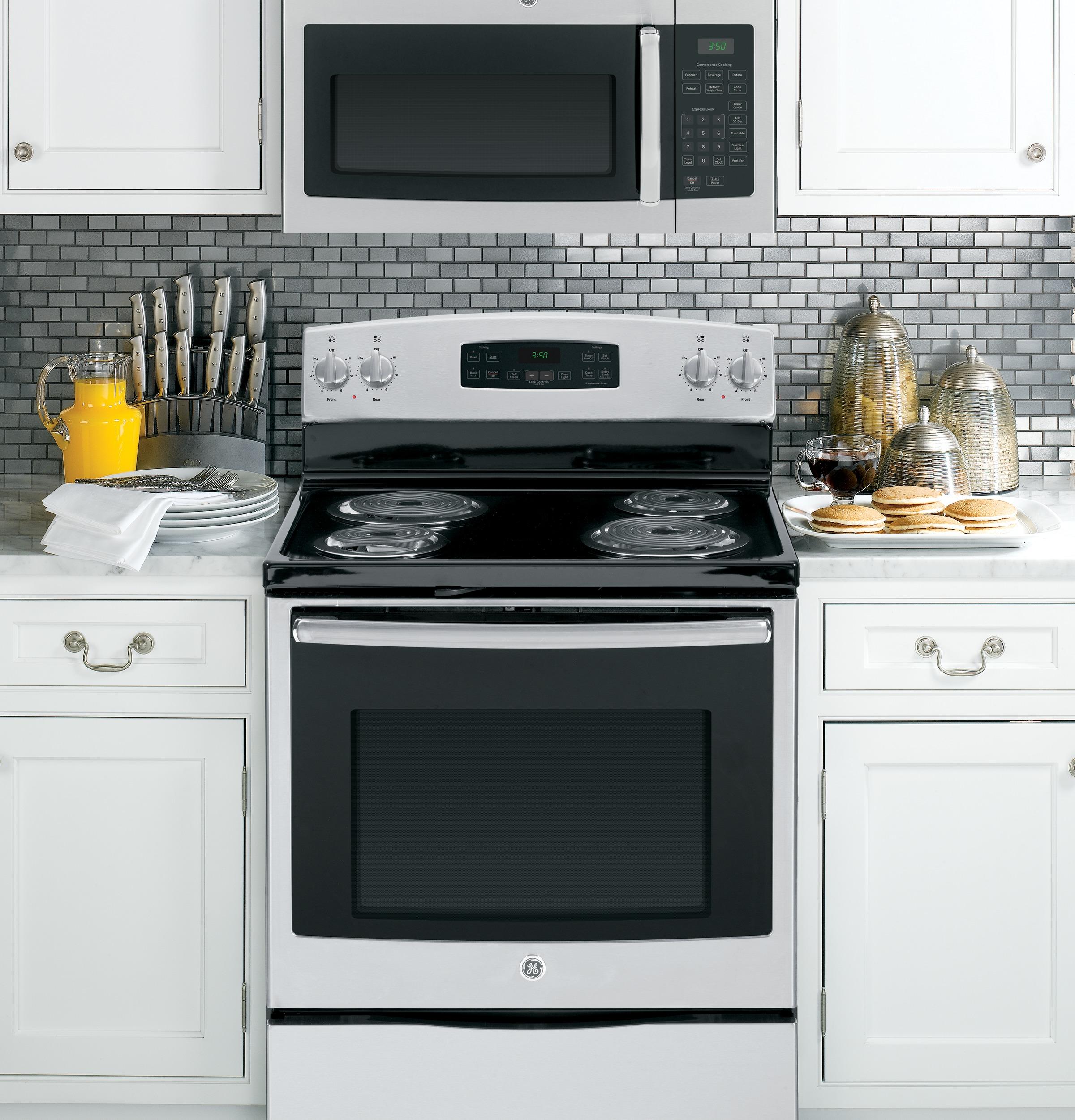 GE Appliances JVM3160RFSS 1.6 Cu. Ft. OvertheRange Microwave Oven